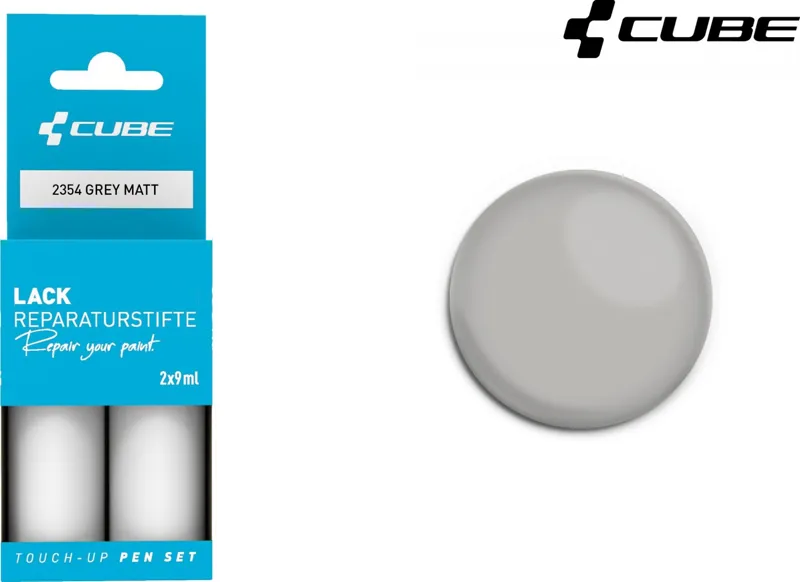 Cube Grey Matt 30ml Touch Up Paint Pen Set - 2354